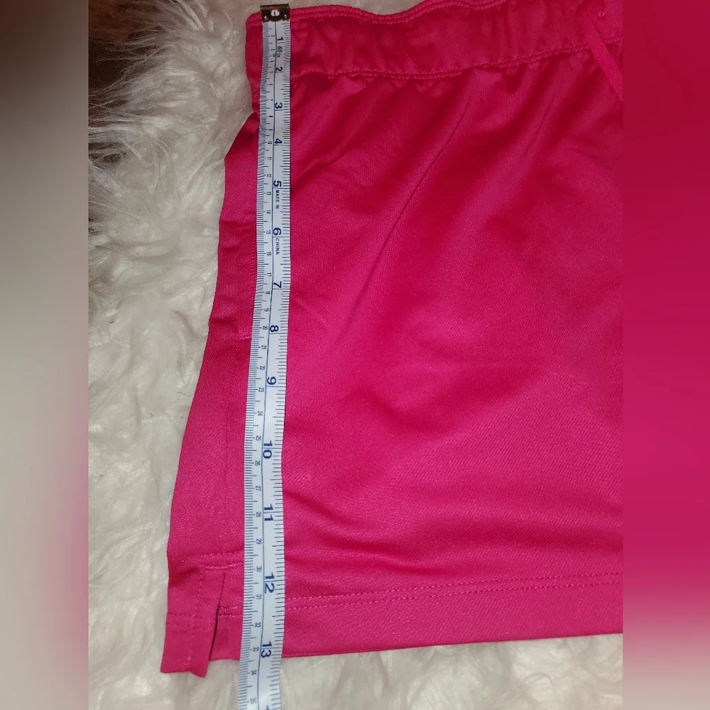 Nike Hot Pink Athletic DRI-Fit TRAINING Shorts - Picture 5 of 9